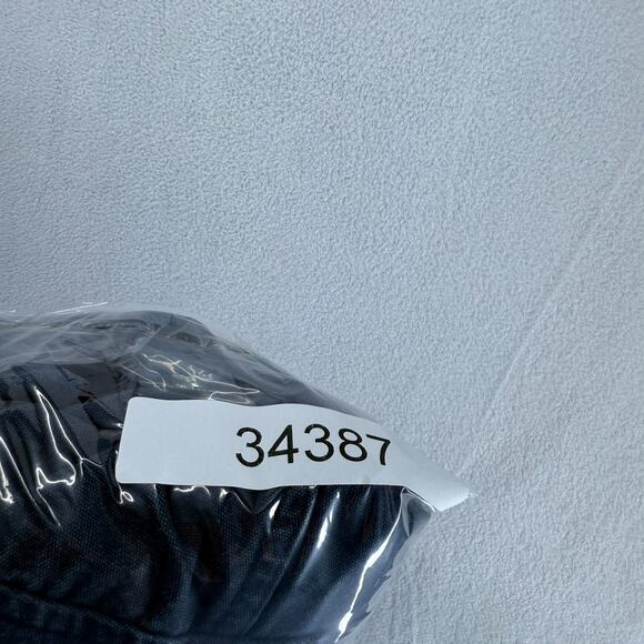 Vintage Mickey Mouse Jacket Men's Large Blue Disney Canvas Boxy barn Cropped 90s - Picture 12 of 12